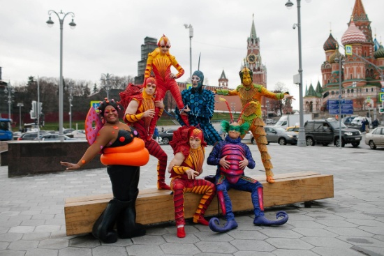ЖИВЕЯ – Официальный Поставщик шоу OVO Cirque du Soleil ®