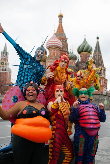 ЖИВЕЯ – Официальный Поставщик шоу OVO Cirque du Soleil ®
