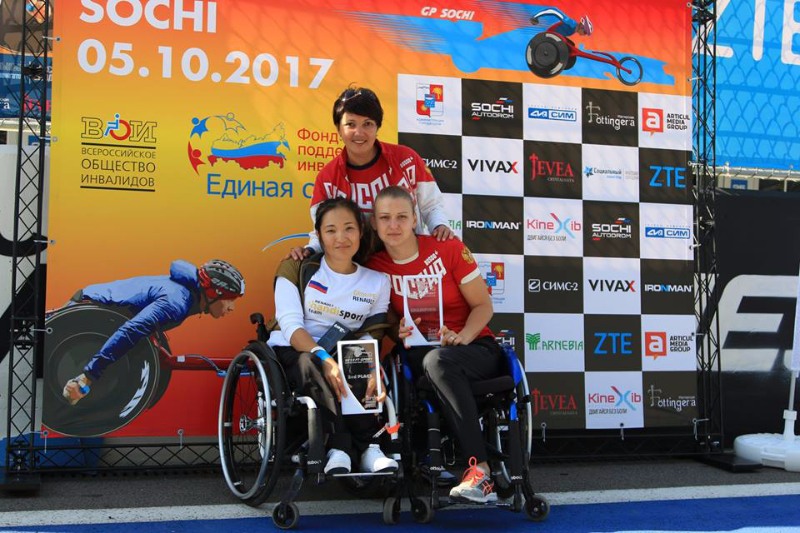 Jevea партнёр полумарафона на спортивных колясках